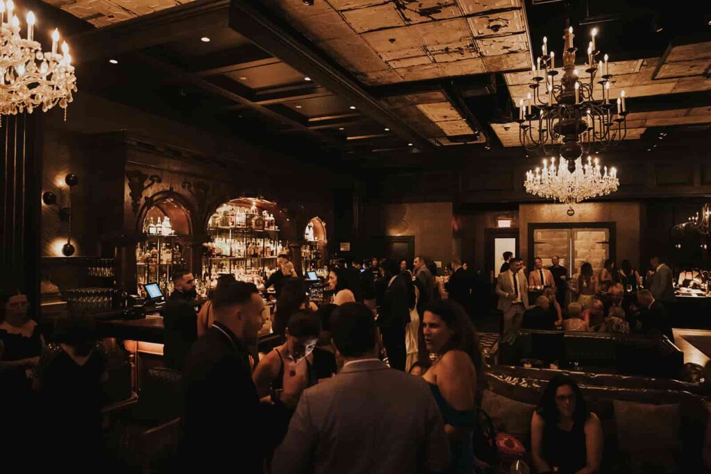 Company Holiday party at The Barbershop Las Vegas in Cosmopolitan 