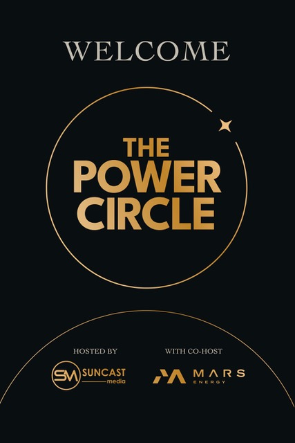 Las Vegas C-suite dinner welcome sign 